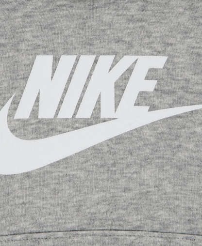 Nike Toddler Boys' and Girls' 2T-4T Club Fleece Long-Sleeve Hoodie and Pants, 2-Piece Set - Dark Gray Heather