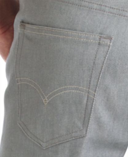 Levi's Men's 501® Original Shrink-to-Fit™ Non-Stretch Jeans - Silver Rigid