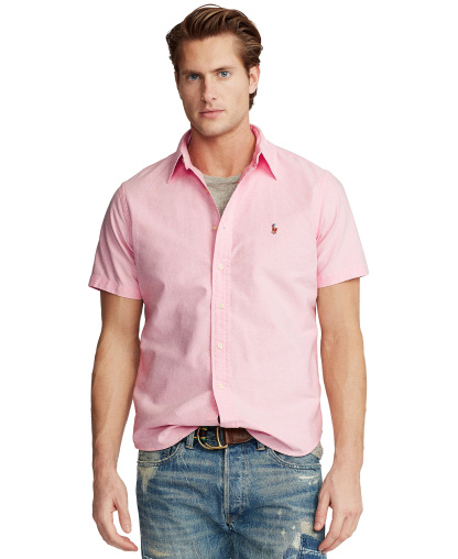 Polo Ralph Lauren Men's Classic-Fit Oxford Shirt - Pink