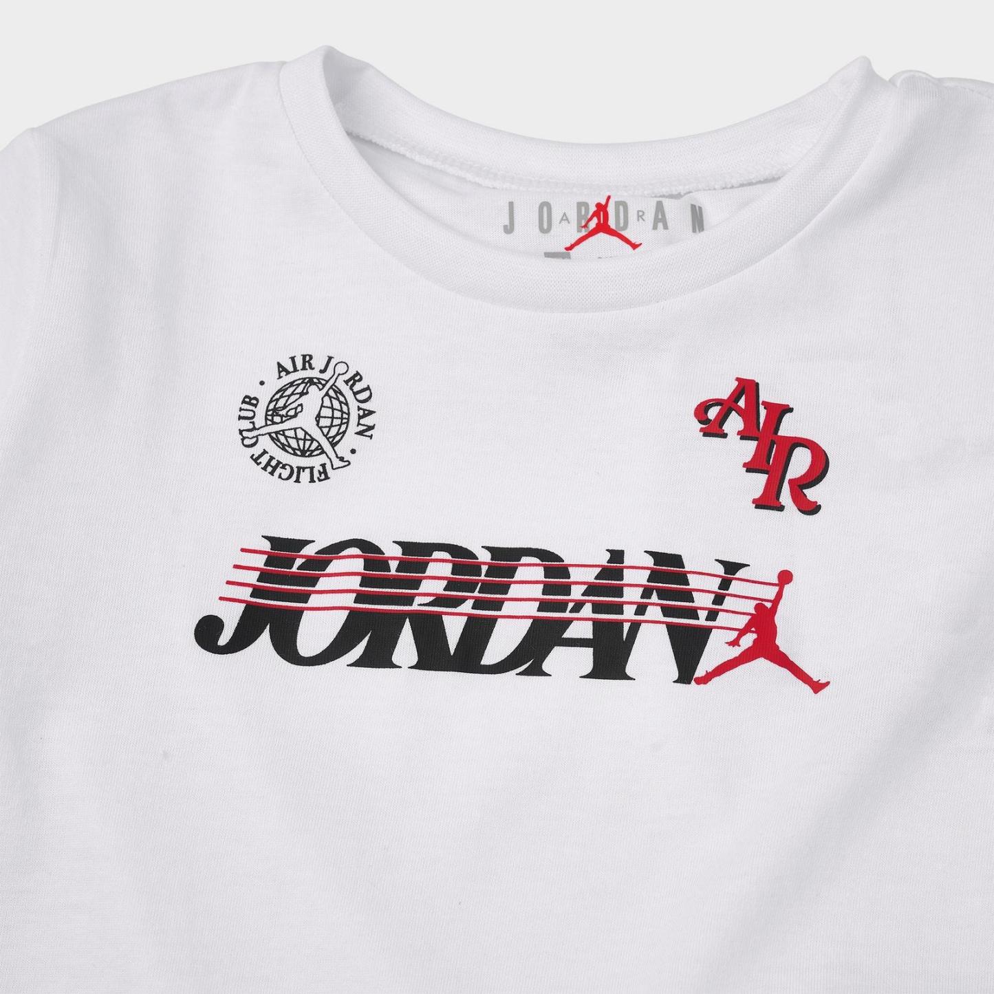 Kids' Toddler Jordan Sports Club T-Shirt and Shorts Set - Light Grey Heather - view 4