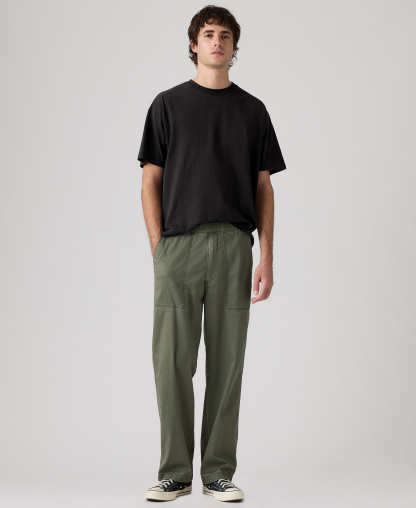 Levi's Men's Regular-Fit Linen Surplus Pants - Kambaba