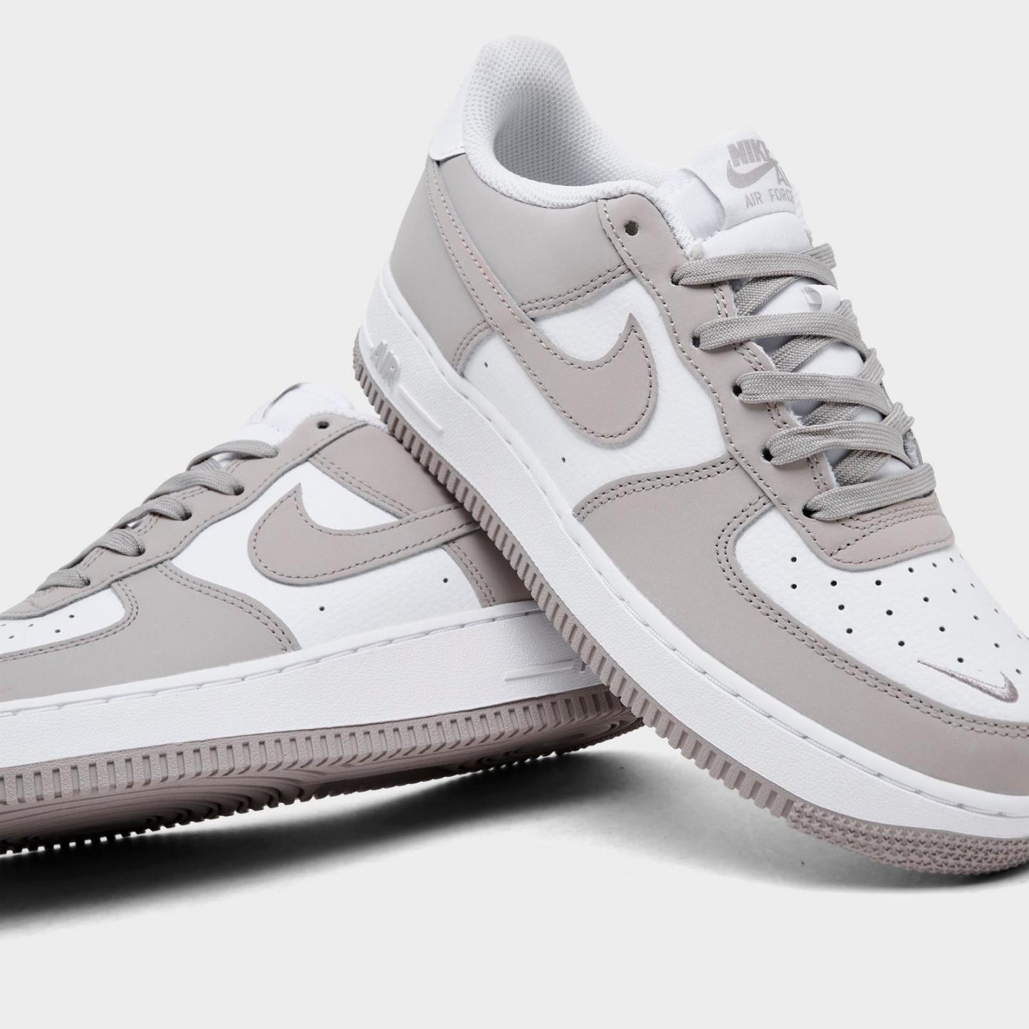 Big Kids' Nike Air Force 1 Low Casual Shoes - College Grey/College Grey/White