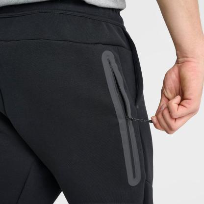 Men's Nike Tech Fleece Jogger Pants - Black/Black
