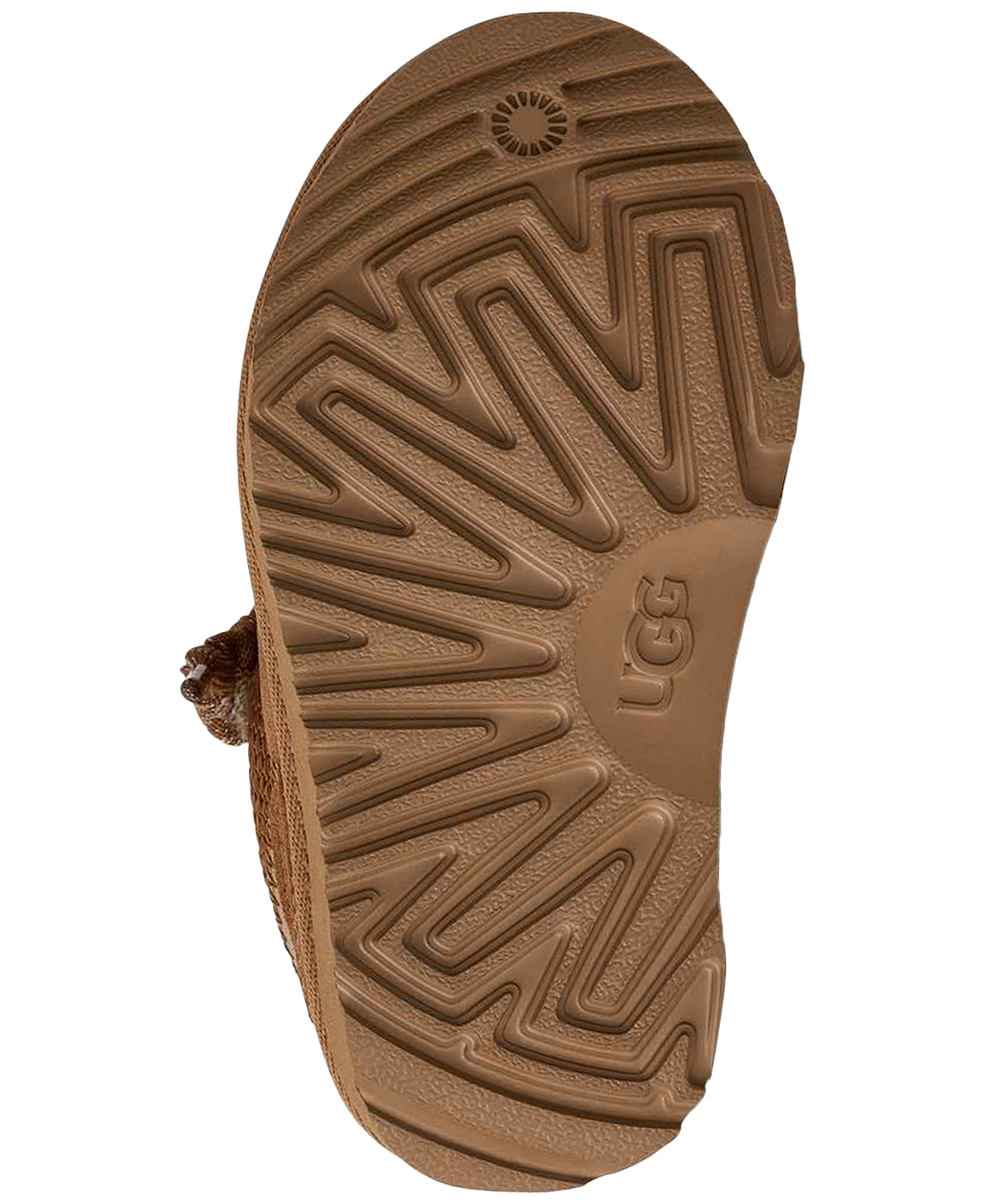 UGG® Toddler Kids Lowmel Lace-Up Sneakers - Chestnut