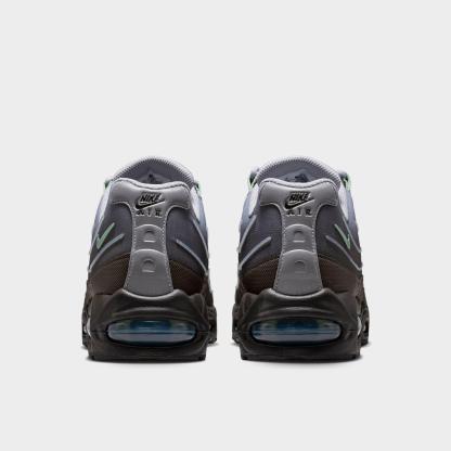 Men's Nithtke Air Max 95 Big Bubble Scorpion Casual Shoes - Part 1 - Medium Ash/Wolf Grey/Metallic Silver/Steam - Back view