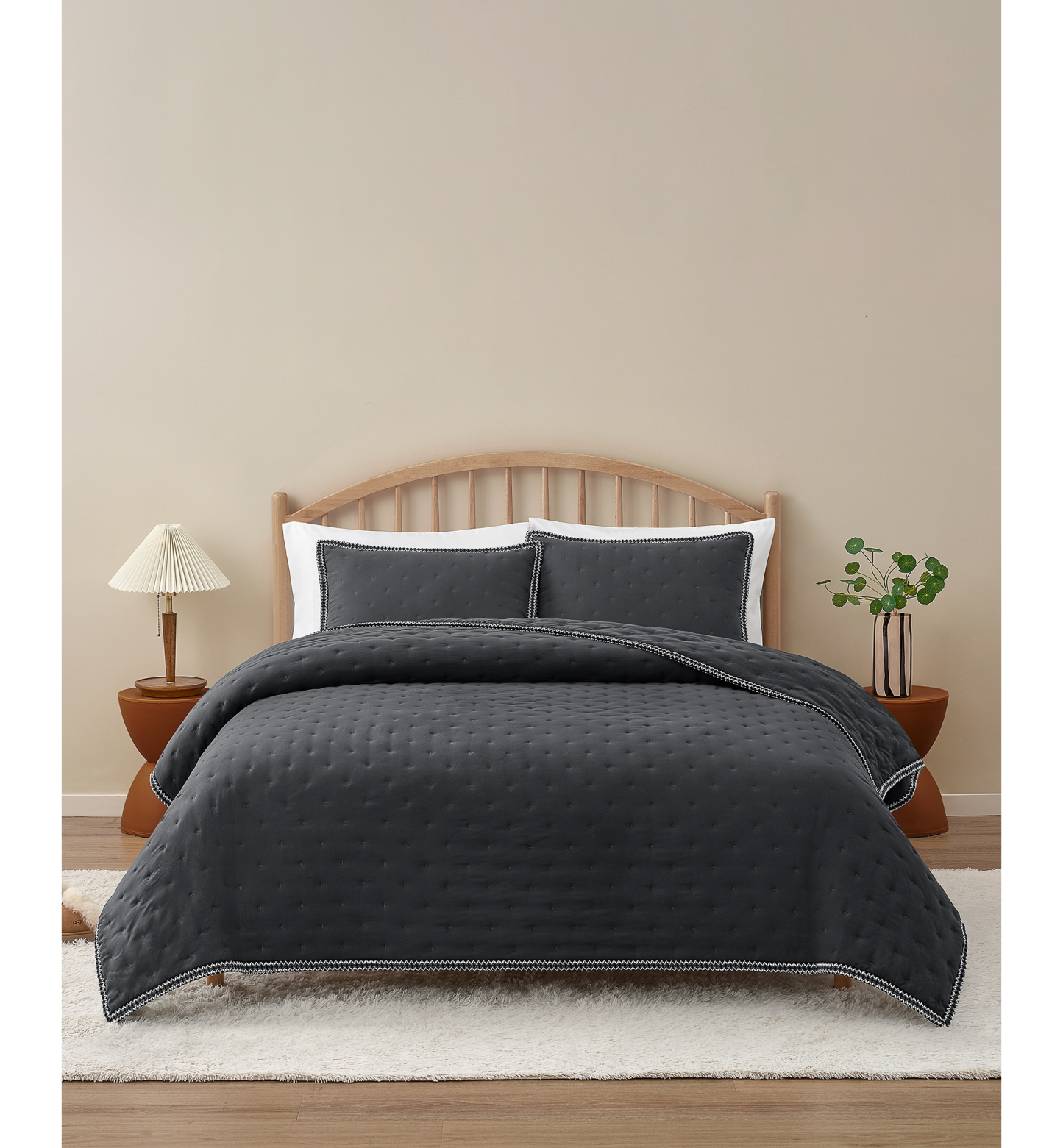 UGG® Devon UGG Braid Quilt Sets - Ink