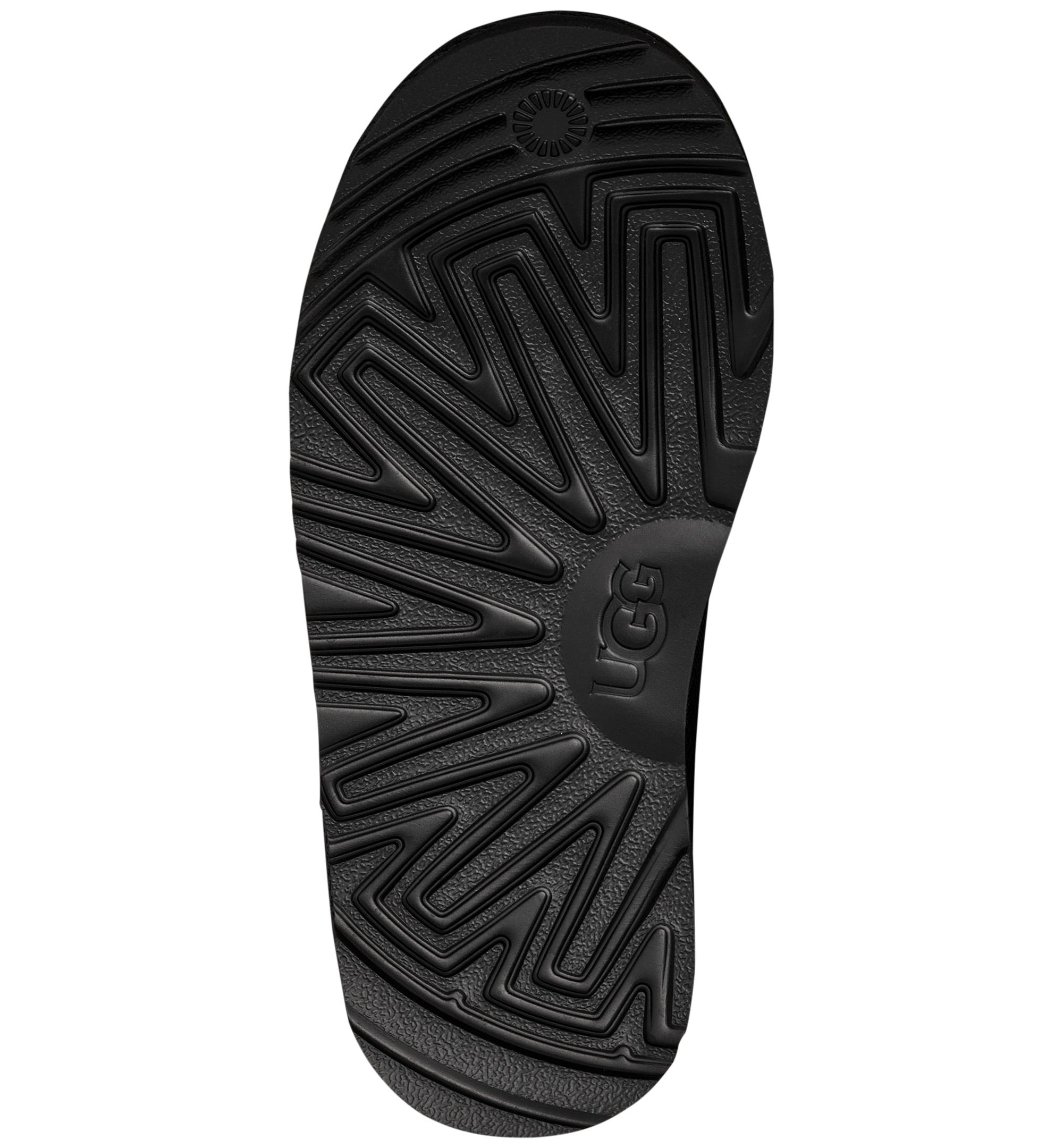 UGG® Kids' Classic Micro Slip-On Booties - Black