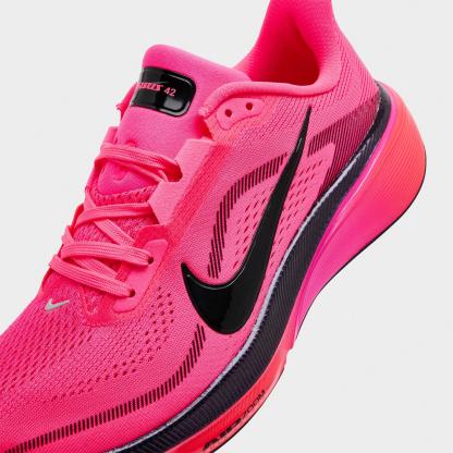 Women's Nithtke Pegasus 42 Running Shoes - Part 1 - Hyper Pink/Black/Laser - Detail shot