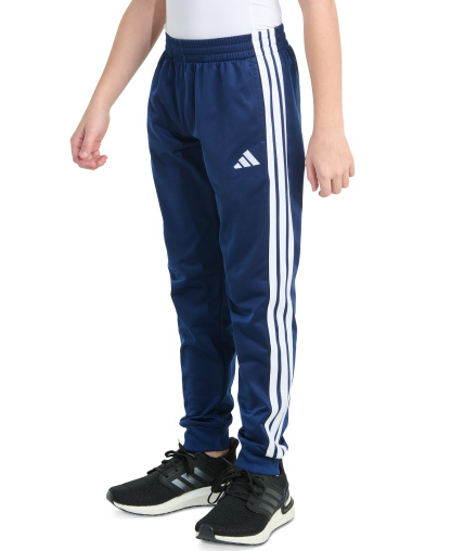 adidas Toddler & Little Boys Elastic-Waistband Essential 3-Stripe Jogger Pants - Dark Blue
