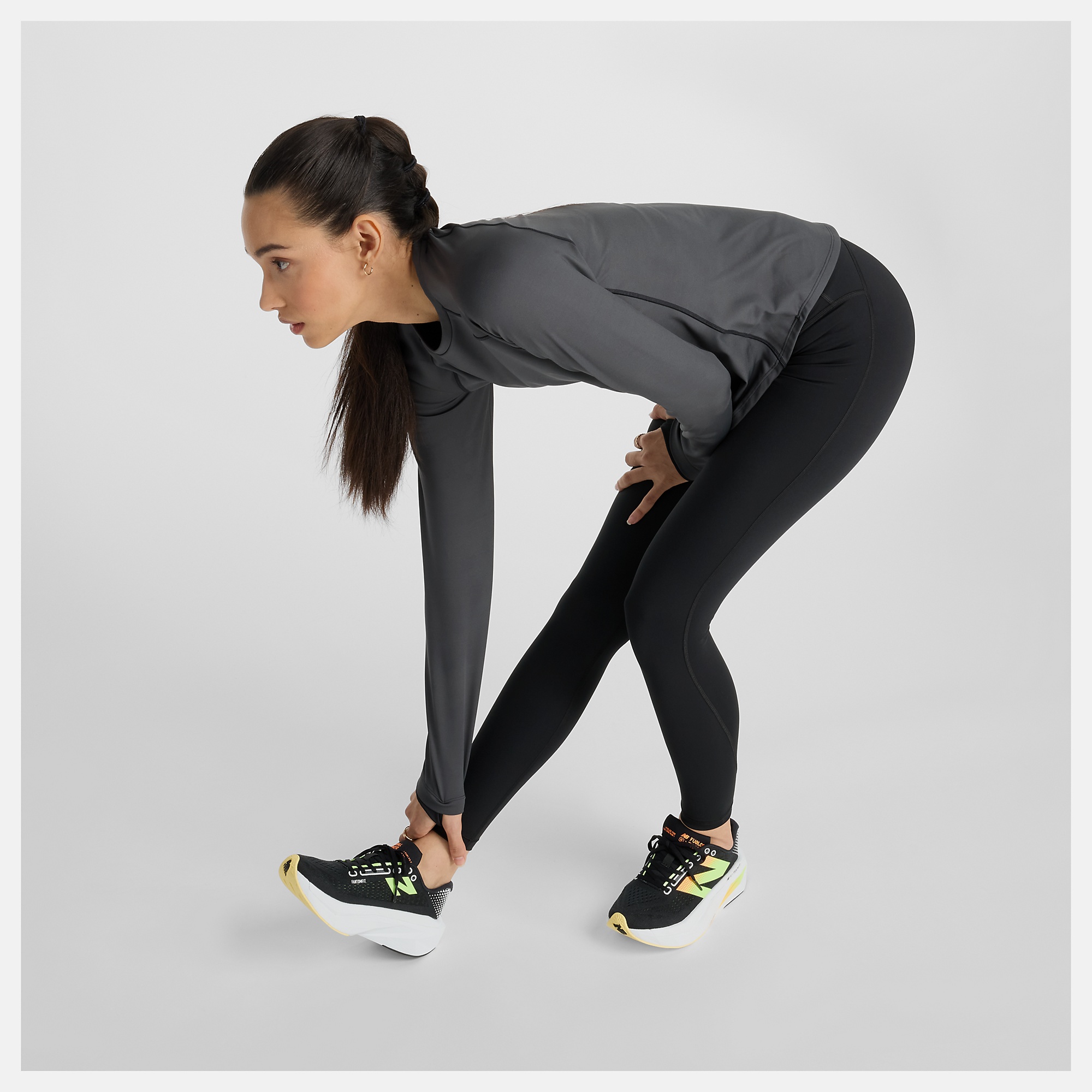New Balance Athletics Heat High Rise Legging 27", WP43254BK
