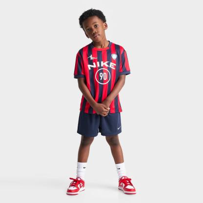 Little Kids' Nike Goal Mode Soccer Jersey and Shorts Set - Midnight Navy