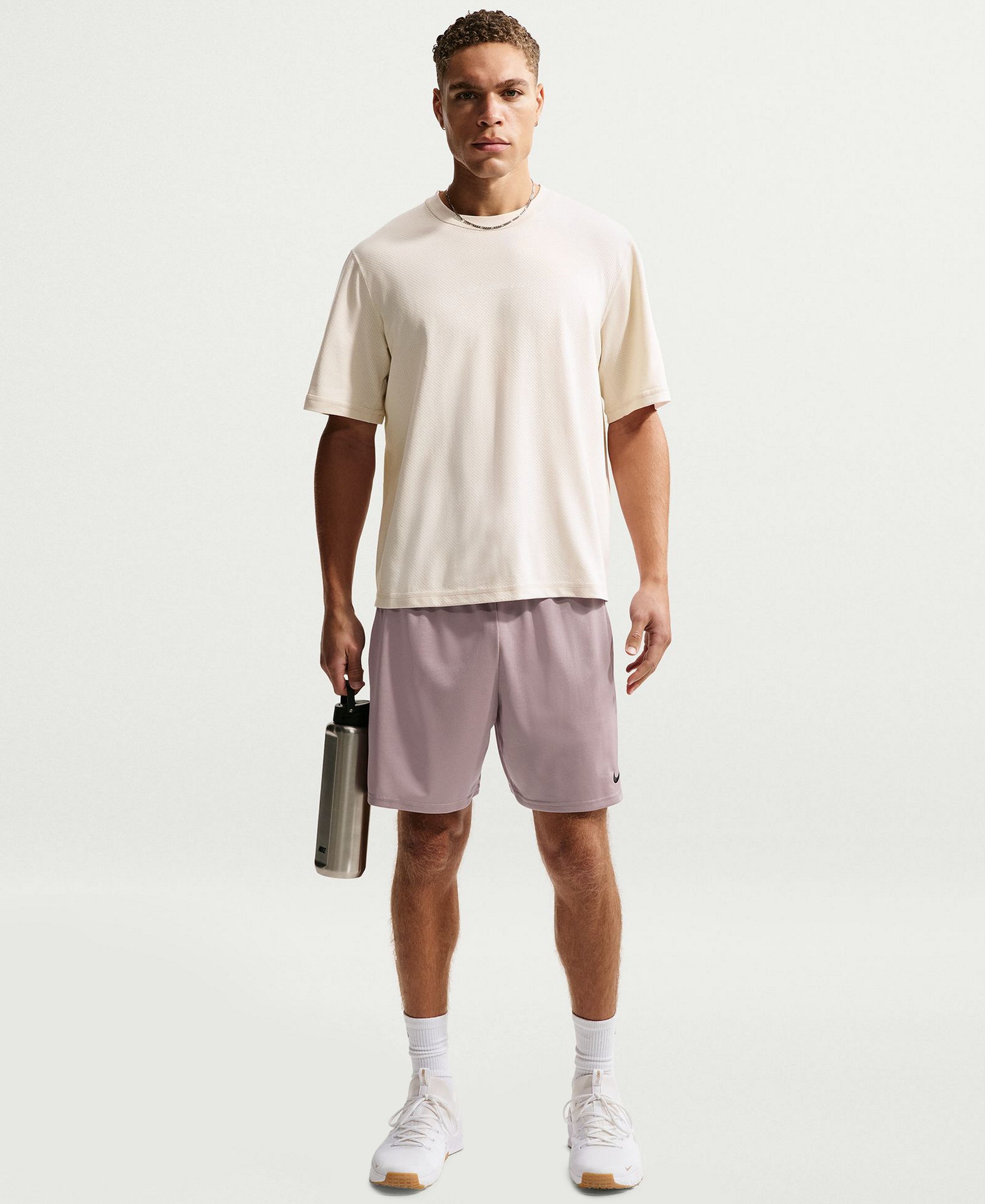 Nike Men's Flex Training Shorts - Light Violet/Black