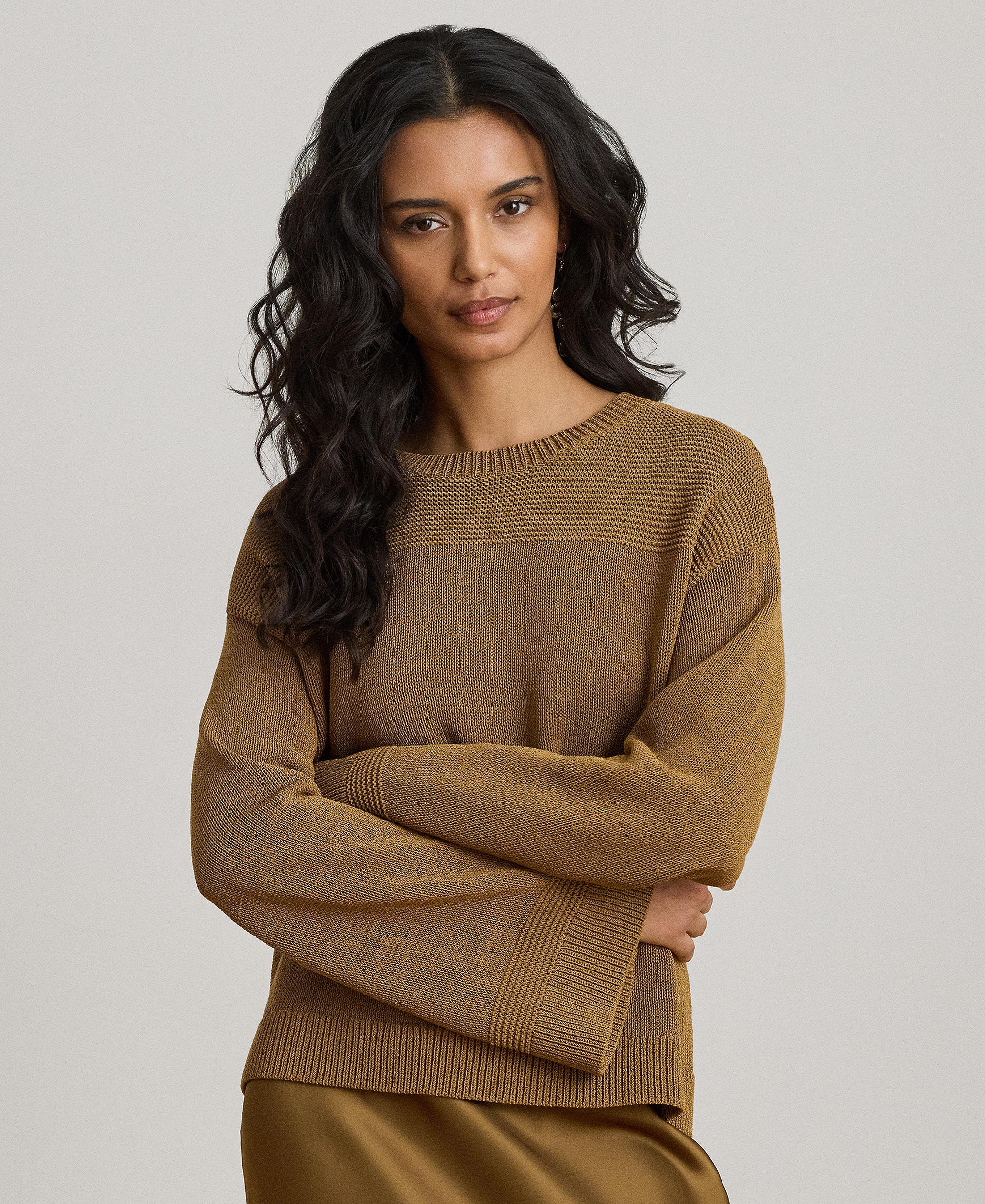 Lauren Ralph Lauren Women's Crewneck Long-Sleeve Sweater