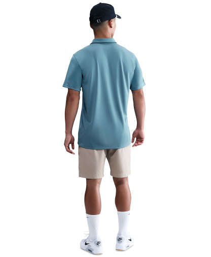 Nike Men's Relaxed-Fit Core Dri-FIT Short-Sleeve Golf Polo Shirt - Smokey Blue/white