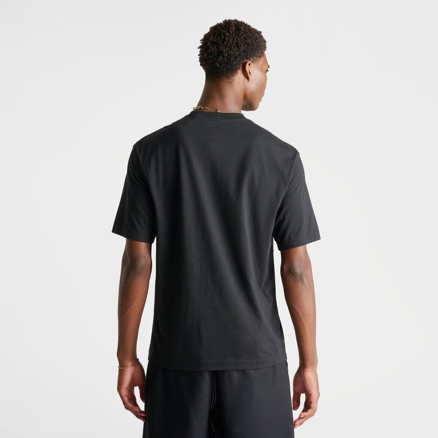 Men's Jordan Big Air Graphic T-Shirt - Black/Amarillo/Infrared 23 - view 4