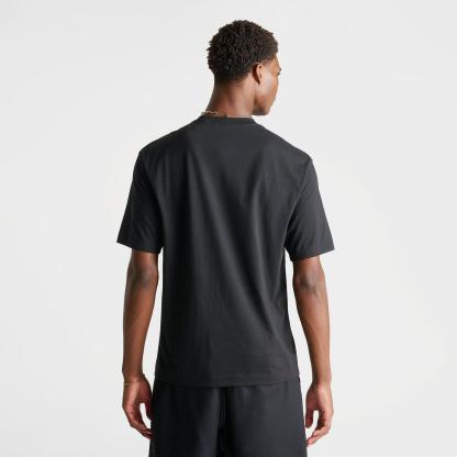 Men's Jordan Big Air Graphic T-Shirt - Black/Amarillo/Infrared 23 - view 4