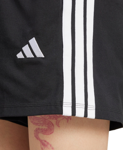 adidas Women's Essential Drawstring Pull-On Shorts - Black/White