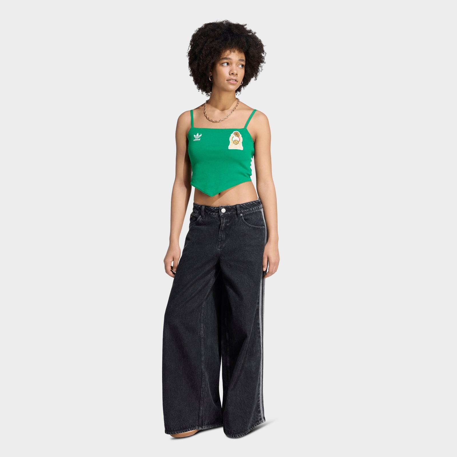 Women's adidas Originals Mexico Reconstructed Bringback Jersey - Green - view 2