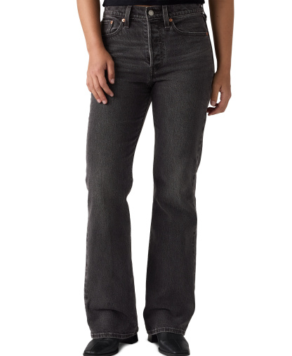 Levi's Premium Women's Wedgie Boot High-Rise Jeans - On The Tow
