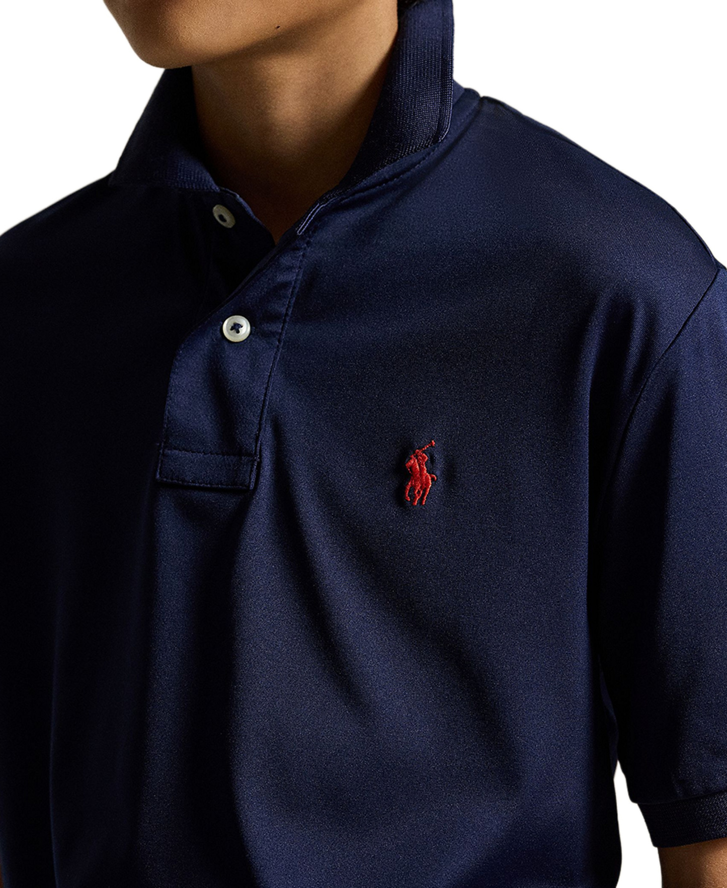 Polo Ralph Lauren Boys' 8-20 Performance Jersey Polo Shirt - Refined Navy