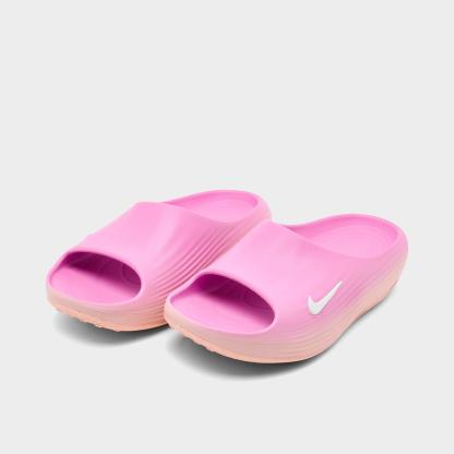 Women's Nithtke ReactX Rejuven8 Slide Sandals - Arctic Orange/Sail/Light Magenta - Both shoes facing left