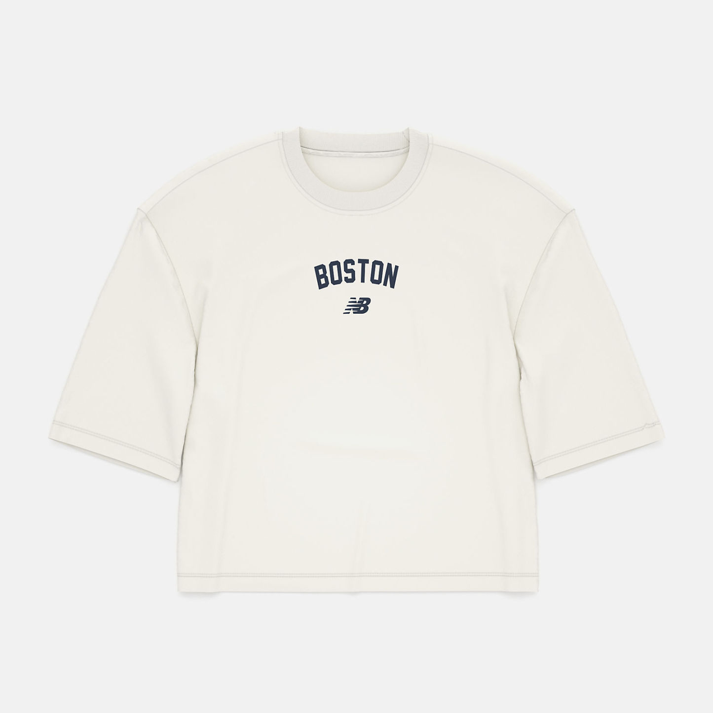 New Balance Boston City Waist Length T-Shirt, WT61W25ASST