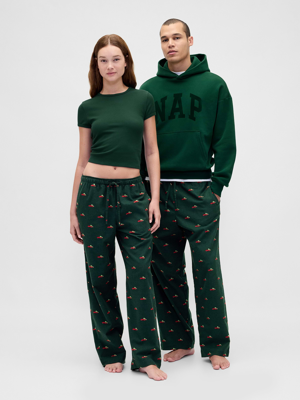 Adult Softest Flannel PJ Pants - Trucks