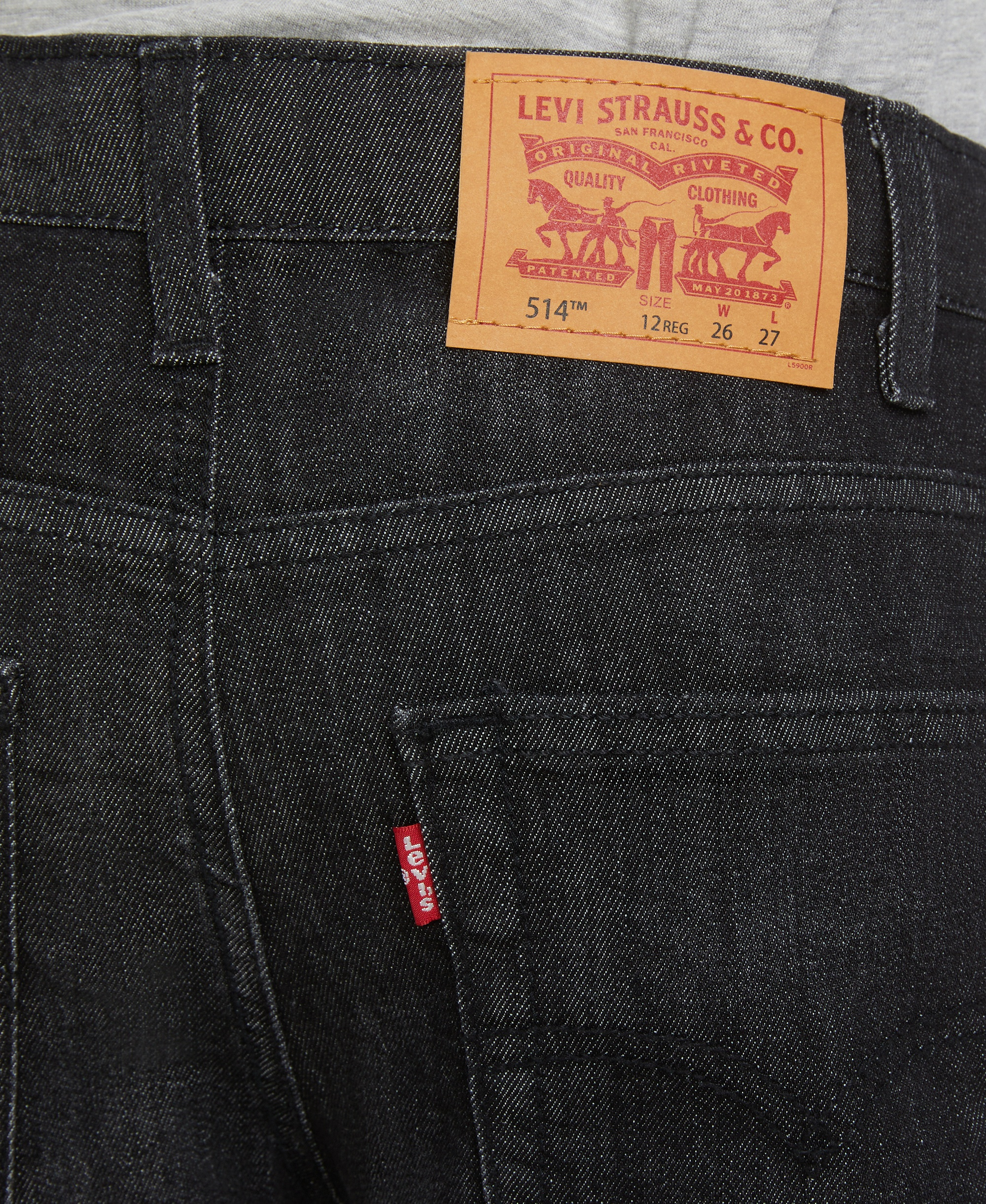 Levi's Boys' 8-20 514 Straight Fit Stretch Performance Jeans - Steady Rocky