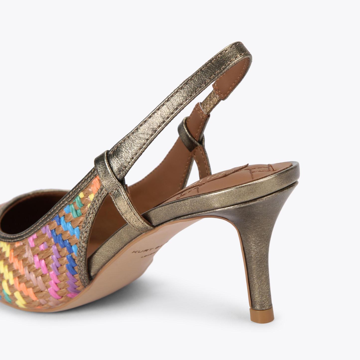 Kurt Geiger London Belgravia Sling Back Heel - Multi Colored - view 4