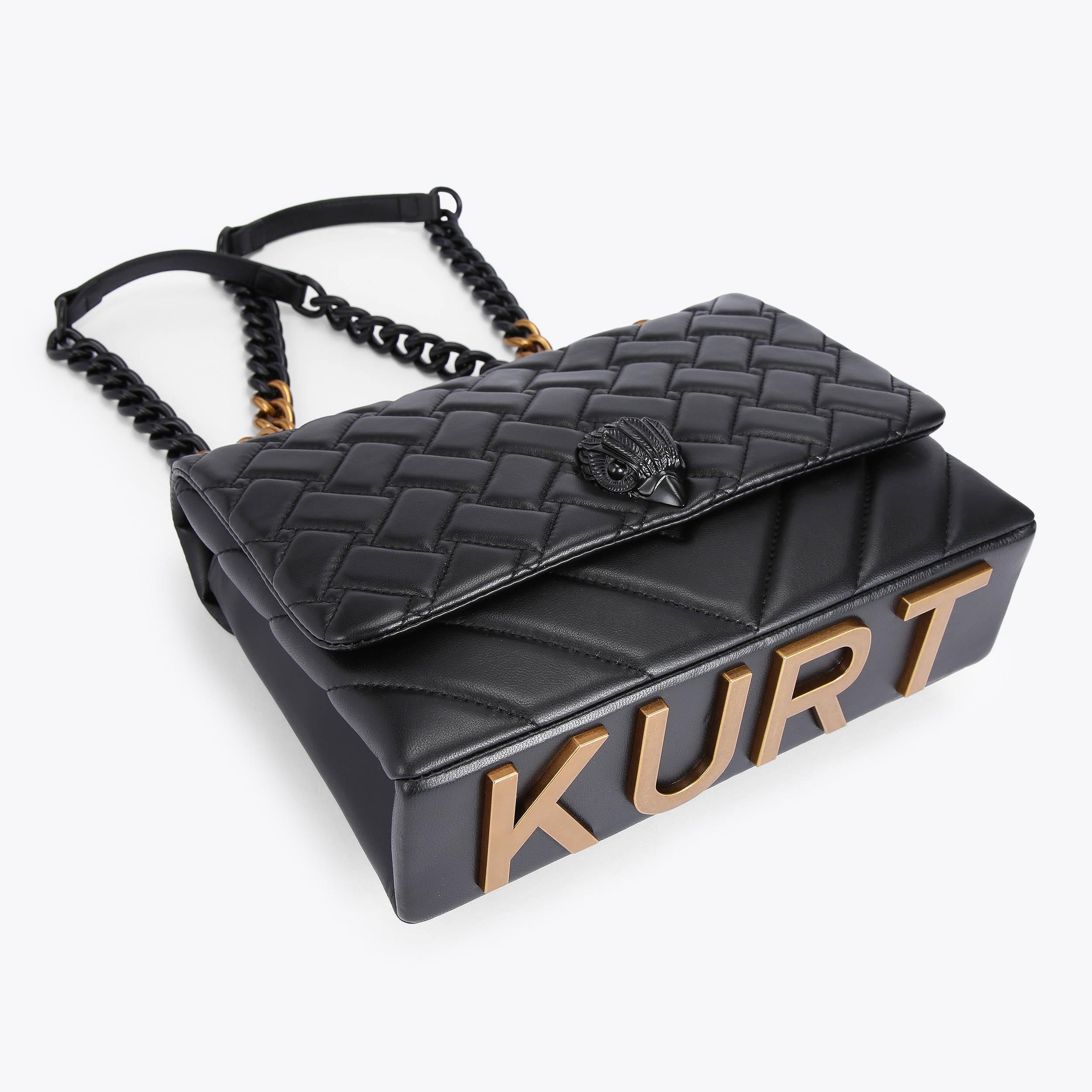 Kurt Geiger London Large Kensington Kurt Bag - Black - view 3