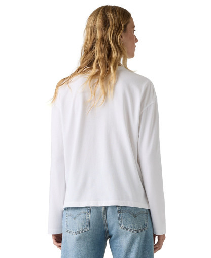 Levi's Premium Women's Vintage Long-Sleeve T-Shirt - Bright Whi