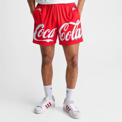 Men's adidas x Coca-Cola Teamgeist Soccer Shorts - Vivid Red - view 3