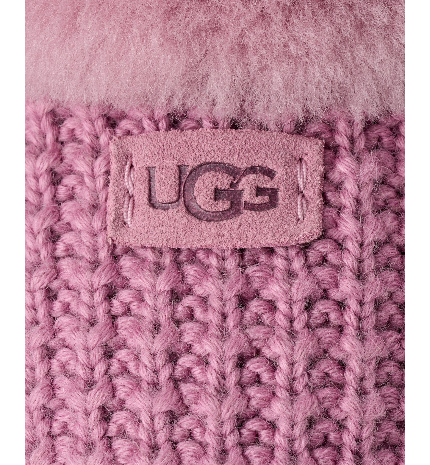 UGG® Women's Cozy Faux-Shearling Round Toe Slippers - Dusty Orchid