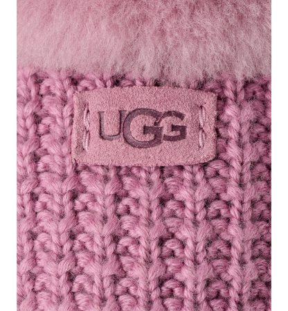UGG® Women's Cozy Faux-Shearling Round Toe Slippers - Dusty Orchid