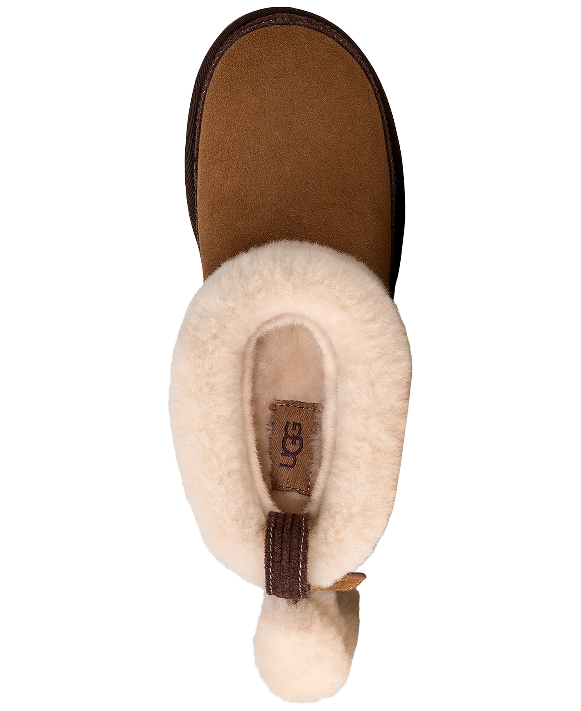 UGG® Women's Classic Mini Heritage Round Toe Booties - Chestnut