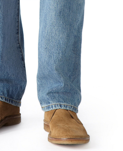 Levi's Men's 501™ Regular-Fit Button Fly Non-Stretch Jeans - Medium Stonewash
