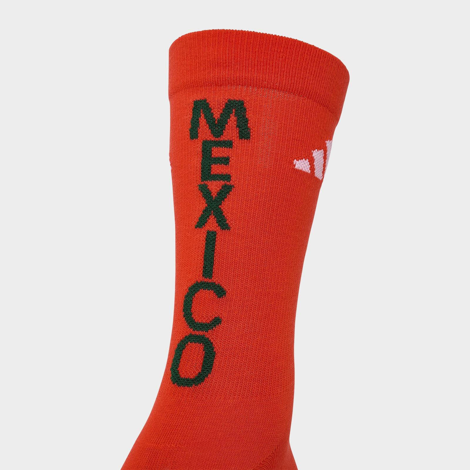 adidas FIFA World Cup 26 Host Nation Mexico Crew Socks (3-Pack) - Multicolor - view 6