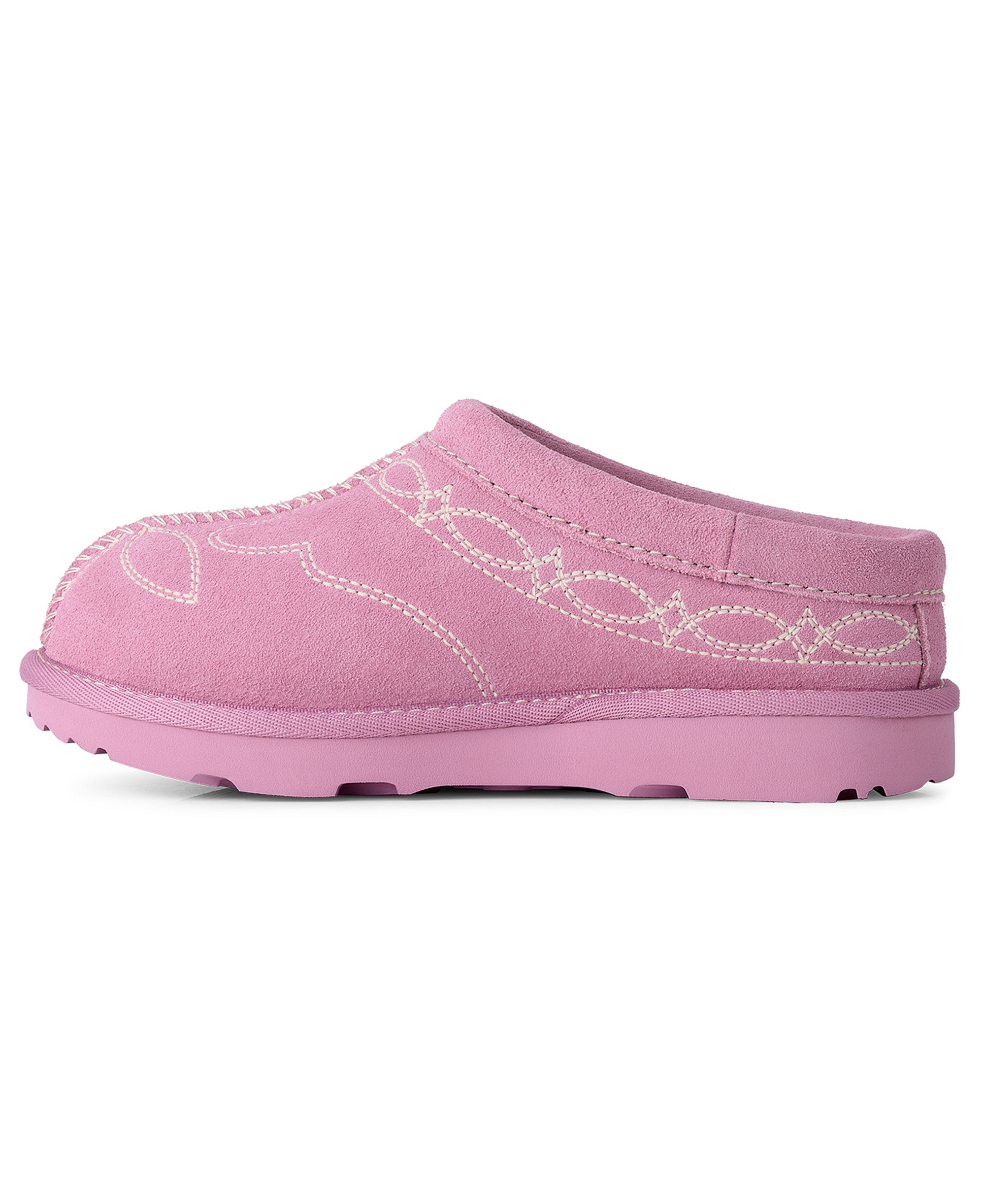 UGG® Kids Tasman II Western Clog Round Toe Slippers - Dusty Orchid