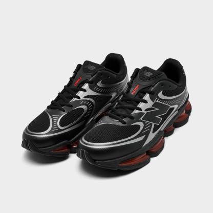 Men's New Balance ABZORB 2000 Casual Shoes - Black/Dark Silver Metallic - view 2