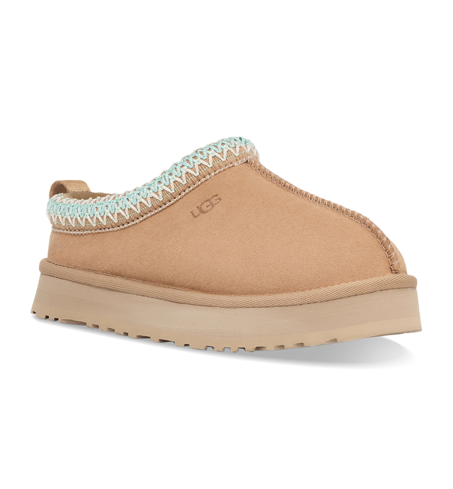 UGG® Kids Tazz Slip-On Clog Slippers - Sand