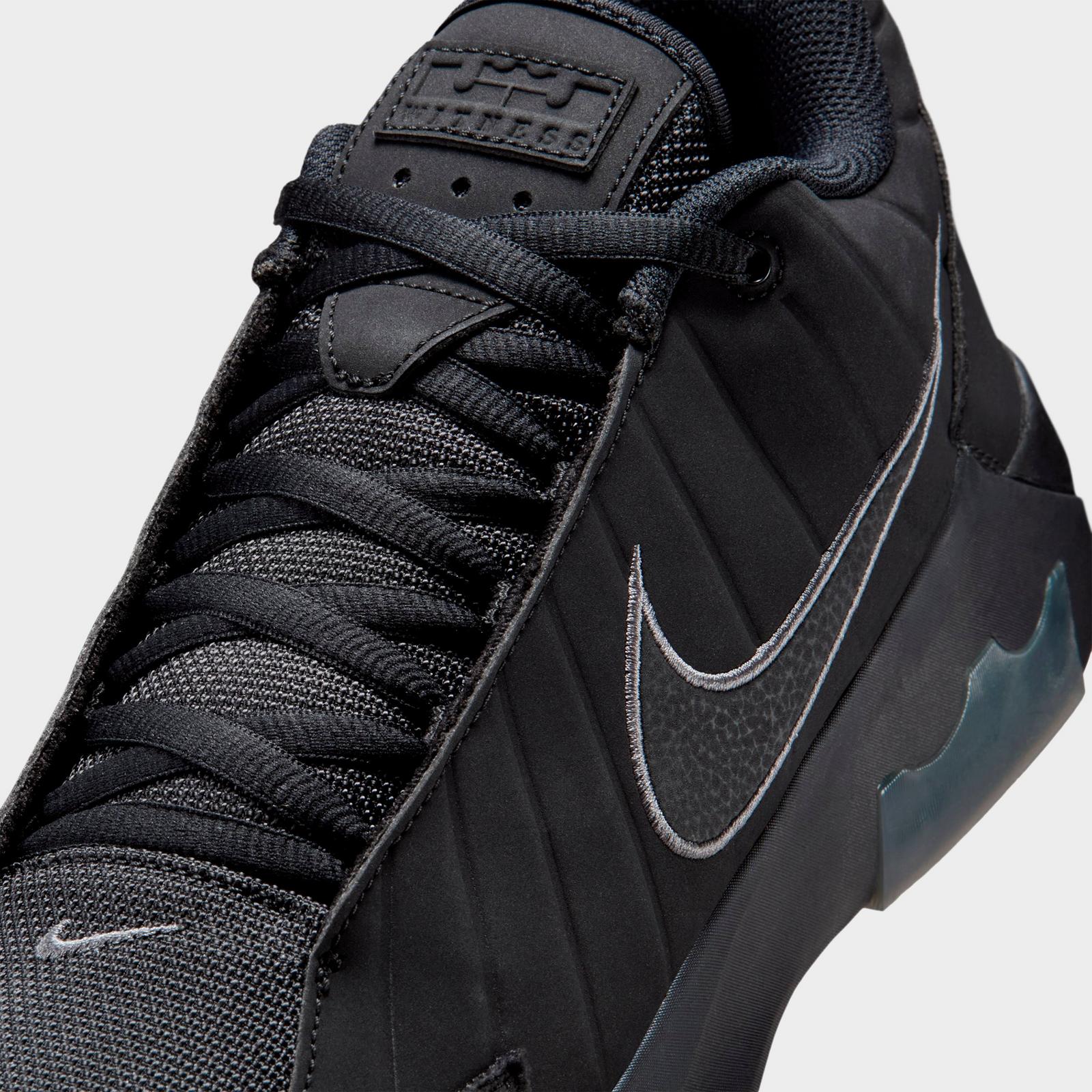 Men's Nike LeBron Witness 9 Basketball Shoes - Black/Iron Grey/Black