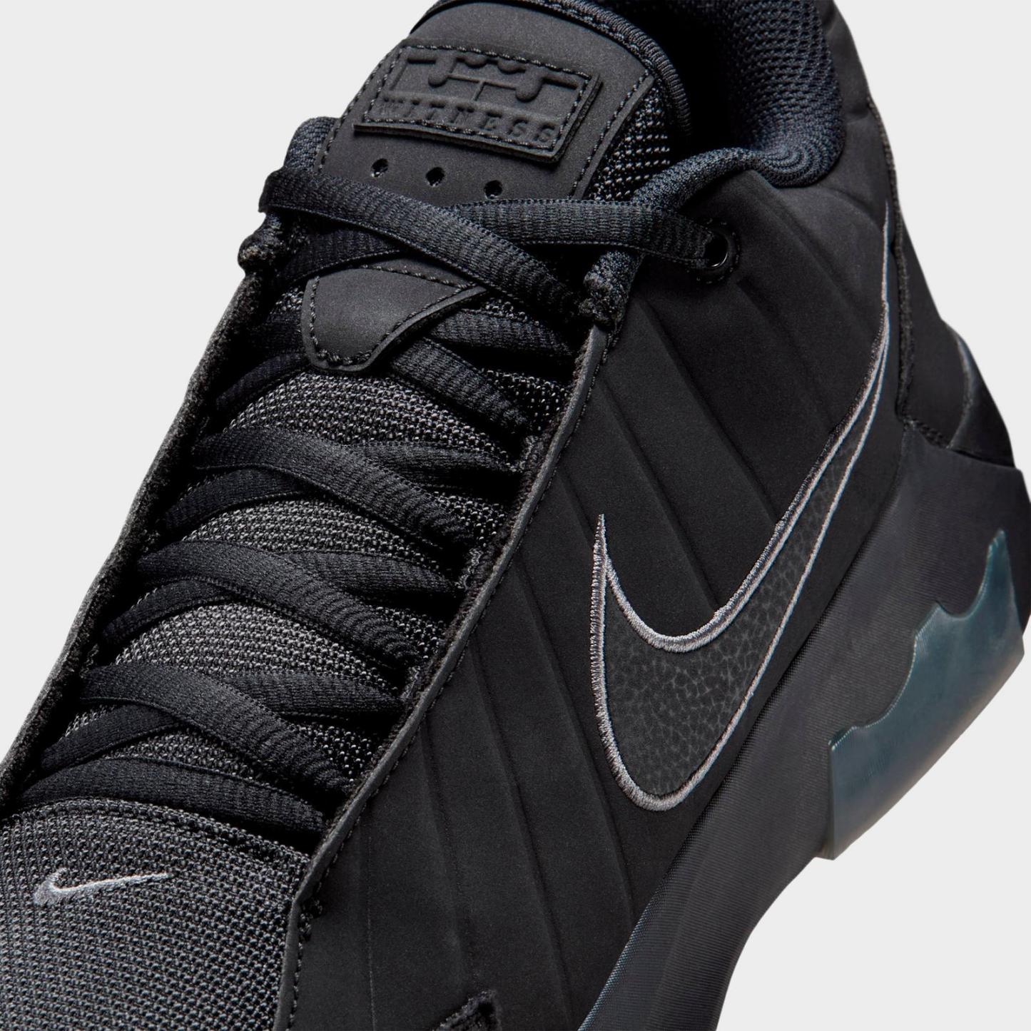 Men's Nike LeBron Witness 9 Basketball Shoes - Black/Iron Grey/Black