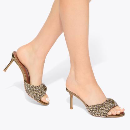 Kurt Geiger London Oxford Heel Mule 75 - Beige - view 2