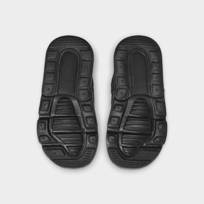 Kids' Toddler Nithtke Air Max 270 Casual Shoes - Black/Black - Bottom view