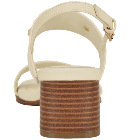 Tommy Hilfiger Women's Mhena Block Heel City Sandal - Ivory