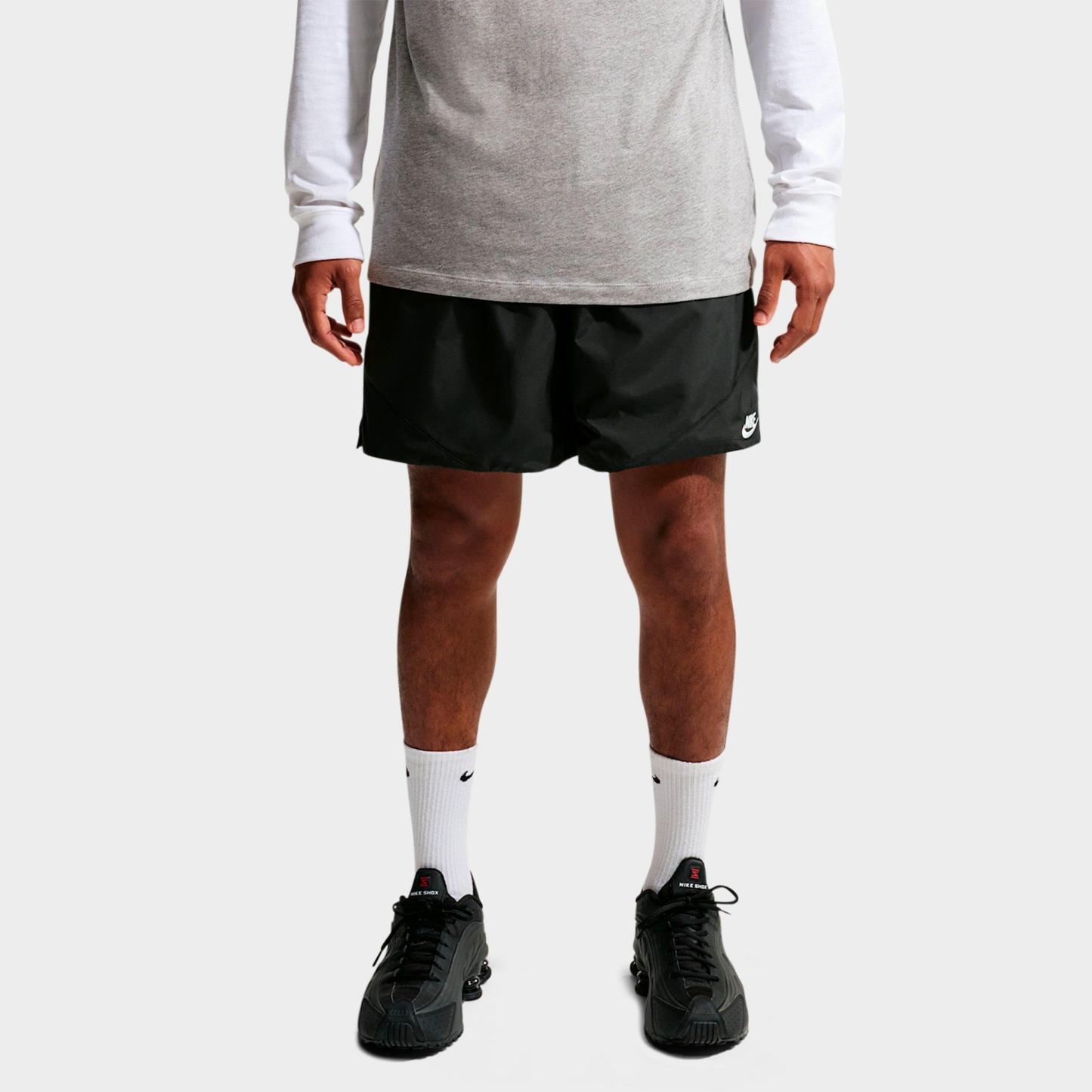 Men's Nithtke Windrunner Lightweight Woven Shorts - Black/White