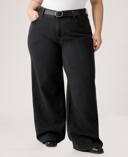Levi's Women's Cinch-Waist Lightweight Baggy Jeans - Capturing Moments