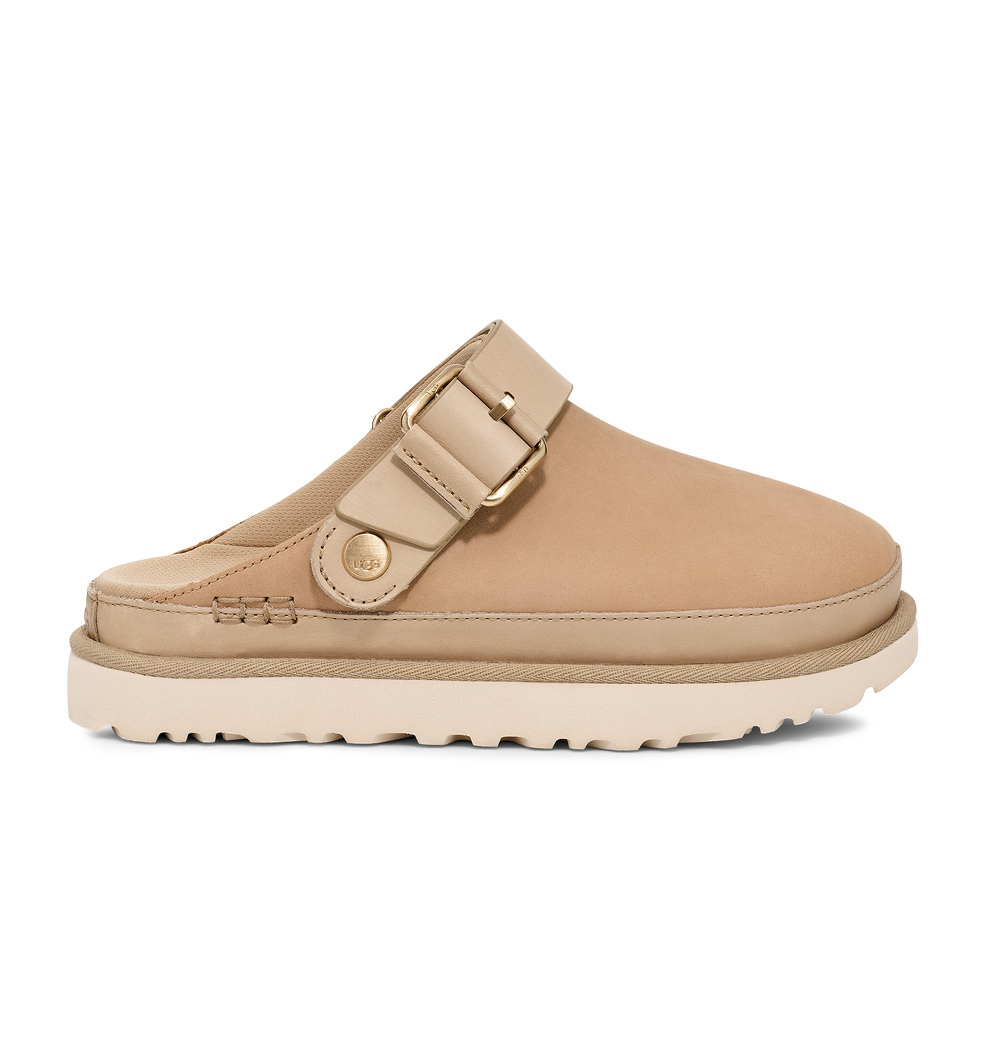 UGG® Women's Goldenstar Villa Round Toe Clogs - Mustard Seed