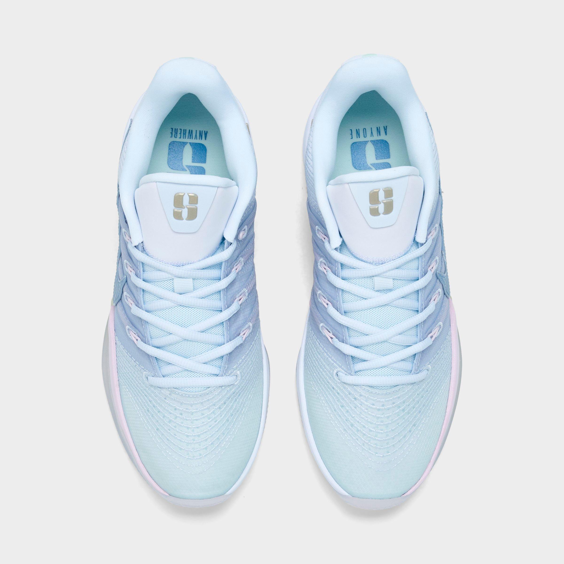 Nithtke Sabrina 3 Basketball Shoes - White/Football Grey/Bleached Lilac/Dusty Purple - Top view