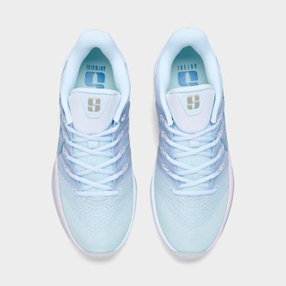 Nithtke Sabrina 3 Basketball Shoes - White/Football Grey/Bleached Lilac/Dusty Purple - Top view